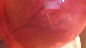 Ftm pussy pump clit orgasm!
