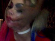 Chessie Kay as Harley Quinn gets Facefucked and Destroyed  12/16