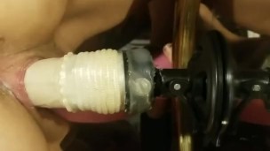 Riding my mirrior mounted dildo deep inside!!!