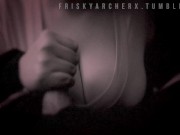 Black & White BJ with beats 3/16