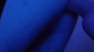 Slow fucking big dildo