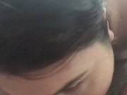 Mouth Only Blowjob! Oral Creampie! Big Cumshot in Mouth (slow motion end) 9/16