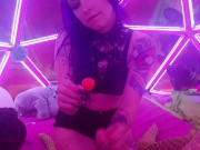 Slutty  Rave girl girls stranger handjob filthy feet POV 14/16
