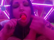Slutty  Rave girl girls stranger handjob filthy feet POV 4/16
