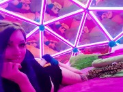 Filthy Festival Foot Worship- Goth boots and sweaty stinky socks 2/16