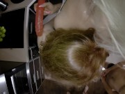 Kate Truu is rough facefucked after double dildo deepthroat fun with Girl 6/16