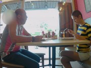 Cum inside me! Sex in public toilet and creampie 4/16