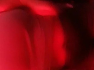 BBW Teen MILF smoking  and playing with tits!!