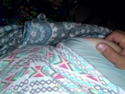 Fantasy blowjob massive CUMSHOT on tits 3/16