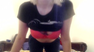 HORNY BLONDE GIRL MY TITS SO HORNY