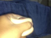 Hot guy solo masturbation cum