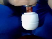 LATINA GIRL GETTING YOGA PANTS SOAKED WET PUSSY SAFADA GOZANDO NA LEG 12/16