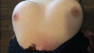Dirty Redhead Teen Slut Teasing her Bf with All her Juicy Body and Big Tits