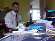 Hardfucked subslut disciplined by Pascals fat cock 3/16