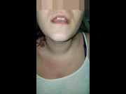 Girl Open Wide Mouth and Burping 6/16