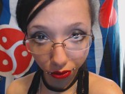 Applying Bright Red Lipstick and GF Lovey Sweet Talking 14/16