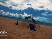 Sex on the Beach! Wild Fucking on an Island - Amateur Couple LeoLulu 10/16