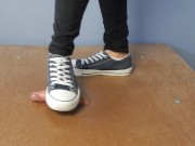 Converse cockcrush and shoejob with cumshot 2/16