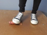 Converse cockcrush and shoejob with cumshot 5/16