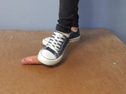 Converse cockcrush and shoejob with cumshot 7/16