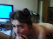 Passionate blowjob from the little fairy 10/16