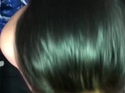 Amateur Asian milf sucks black cock 1/16