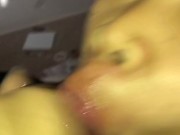 Amateur Asian milf sucks black cock 2/16