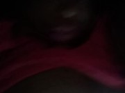 Ginger waterfalls smoking while stripping 13/16