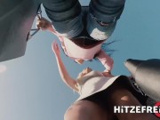 HITZEFREI Thick German blonde Tatjana Young fucks a stranger 1/16