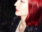 First time public sloppy blowjob, deepthroat, swallows cum 2/16