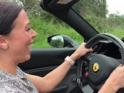 Rachel Starr drives a Ferrari 10/16