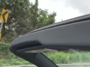 Rachel Starr drives a Ferrari