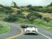 Rachel Starr drives a Ferrari 14/16