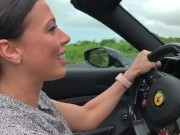Rachel Starr drives a Ferrari 2/16