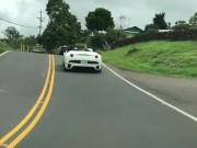 Rachel Starr drives a Ferrari 4/16