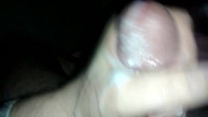 20 year old Moaning and Exploding cum at friends house
