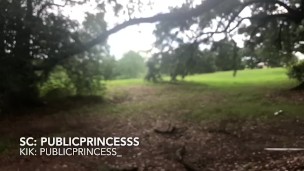 Daytime Public Fun and quick cum at City Park (TS PublicPrincess)