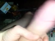 Just flopping my 9.5” white cock around