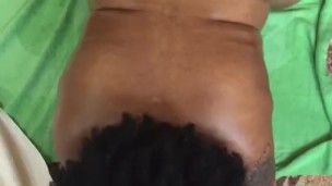 Ebony big ass nice and oiled