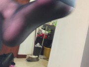 Valentina Castiblanco - Pre-shoot foot and ass tease session 8/16