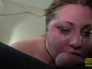 Fat British subslut pussy disciplined by big hard cock 11/16