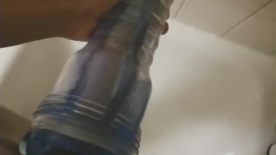 Fucking Fleshlite Turbo In Shower 3