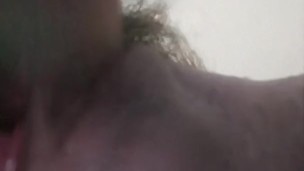 Intersex Cock Dripping Cum and Orgasm Contractions masturbation