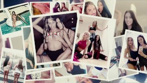 TINIEST THONGS, AMAZING CAMEL TOES, 3 GIRLS AT HOME PARTY LEON`S ANGELS