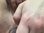 BBW masterbates while husband is in the next room 13/16