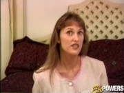 Hairy amateur babe fingered before servicing a big dick 4/16