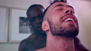 Rough Interracial BBC Massage With Bubble Butt White Boy!!