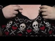 Playing with big tits & nipple clamps! 2/16