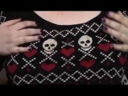 Playing with big tits & nipple clamps! 4/16