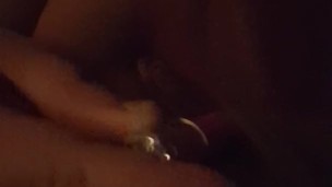 Sozinho em casa brincando com minha buceta